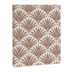 Modern Palm Leaf Pattern - Mocha Canvas Print Gallery Image 8