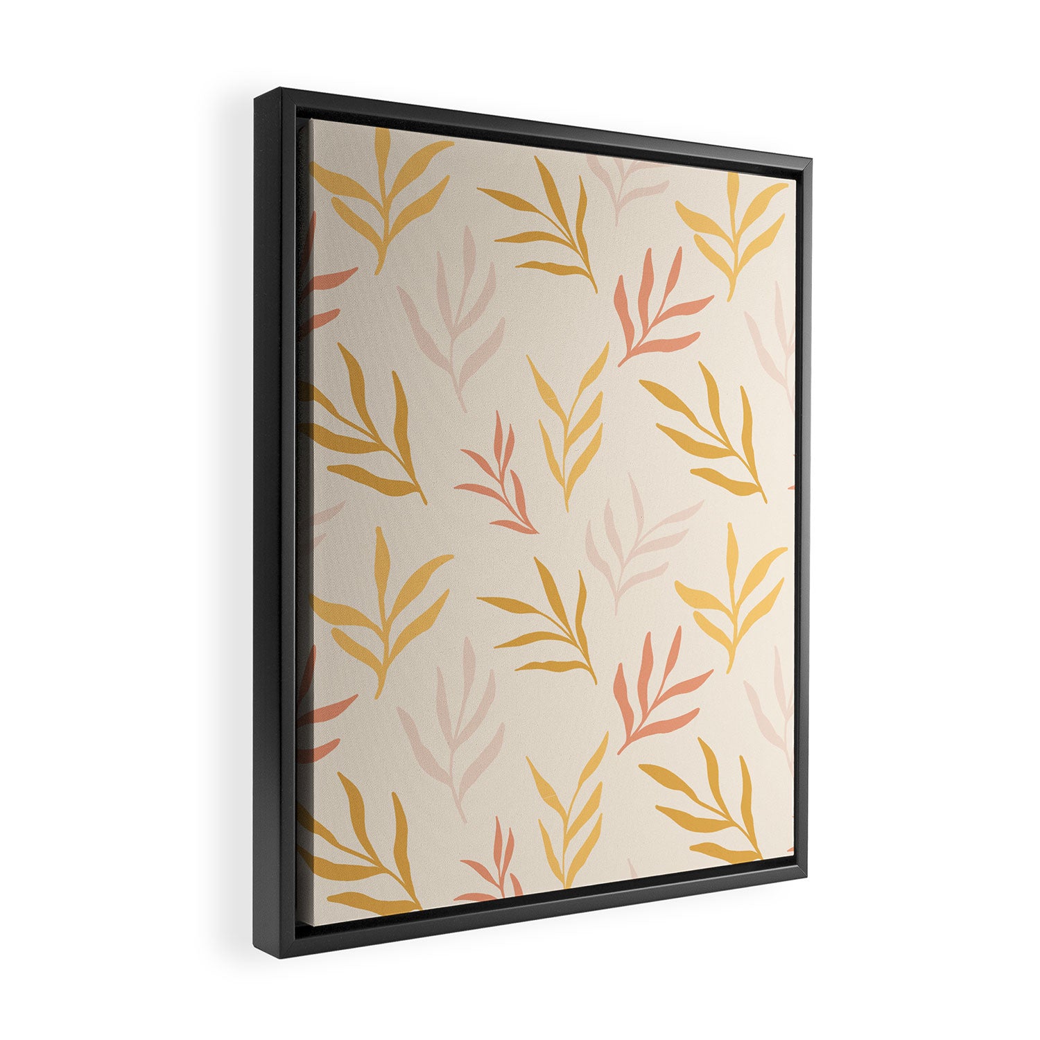 Soft branches Framed Canvas Print Gallery Image 2