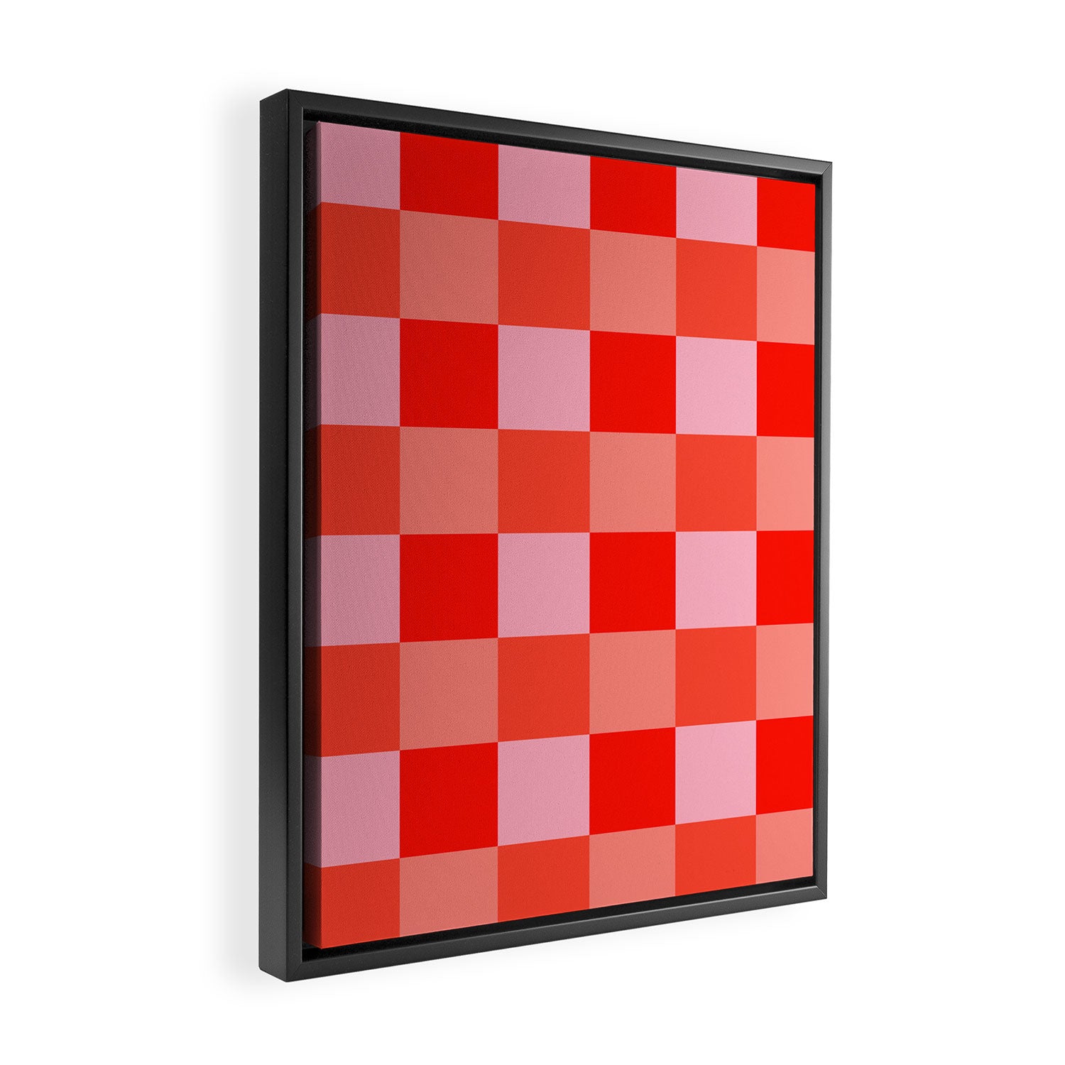 Summer squares Framed Canvas Print Gallery Image 2