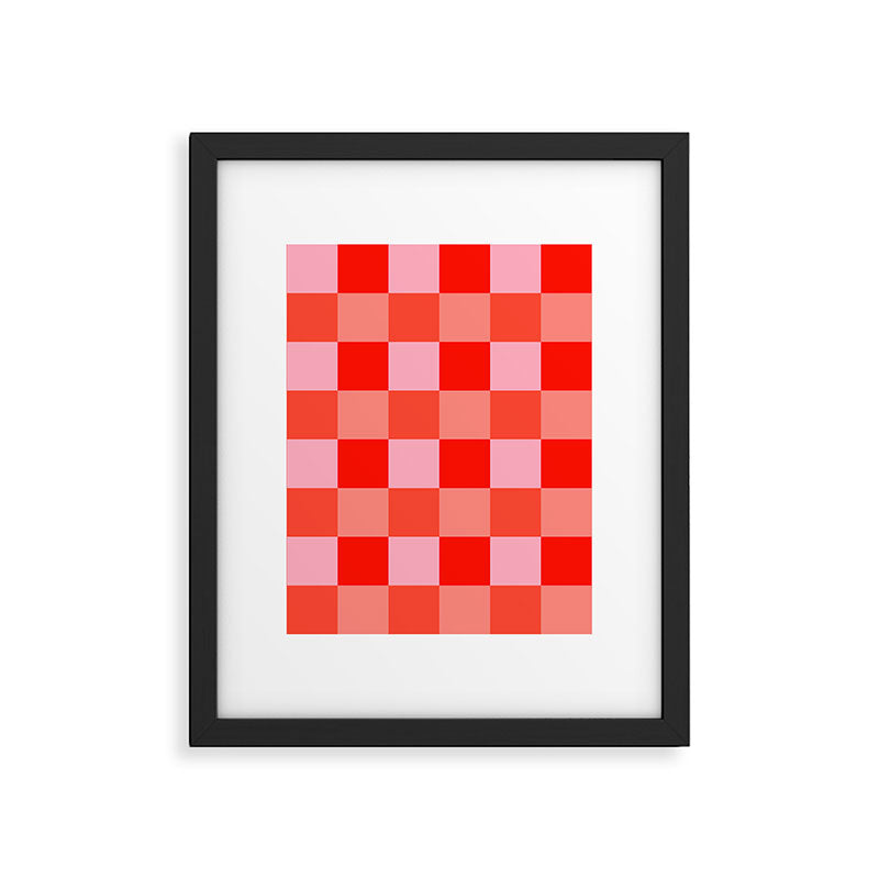 Summer squares Framed Art Print Gallery Image 6