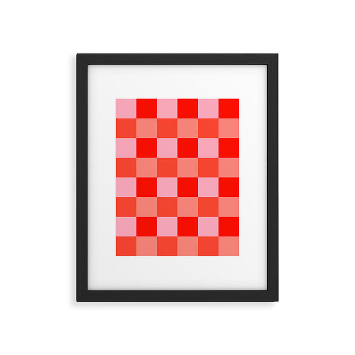 Summer squares Framed Art Print Gallery Image 1