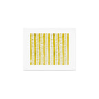 Watercolor lines - yellow Art Print Gallery Image 1