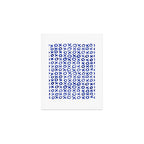 Xoxo valentine's day - blue Art Print Gallery Image 1