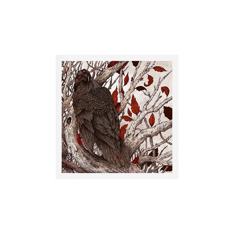 A Raven In Winter Art Print Gallery Image 1
