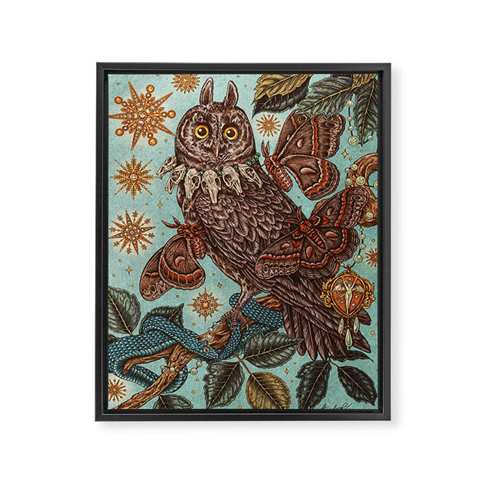 Adornments Framed Canvas Print Gallery Image 1
