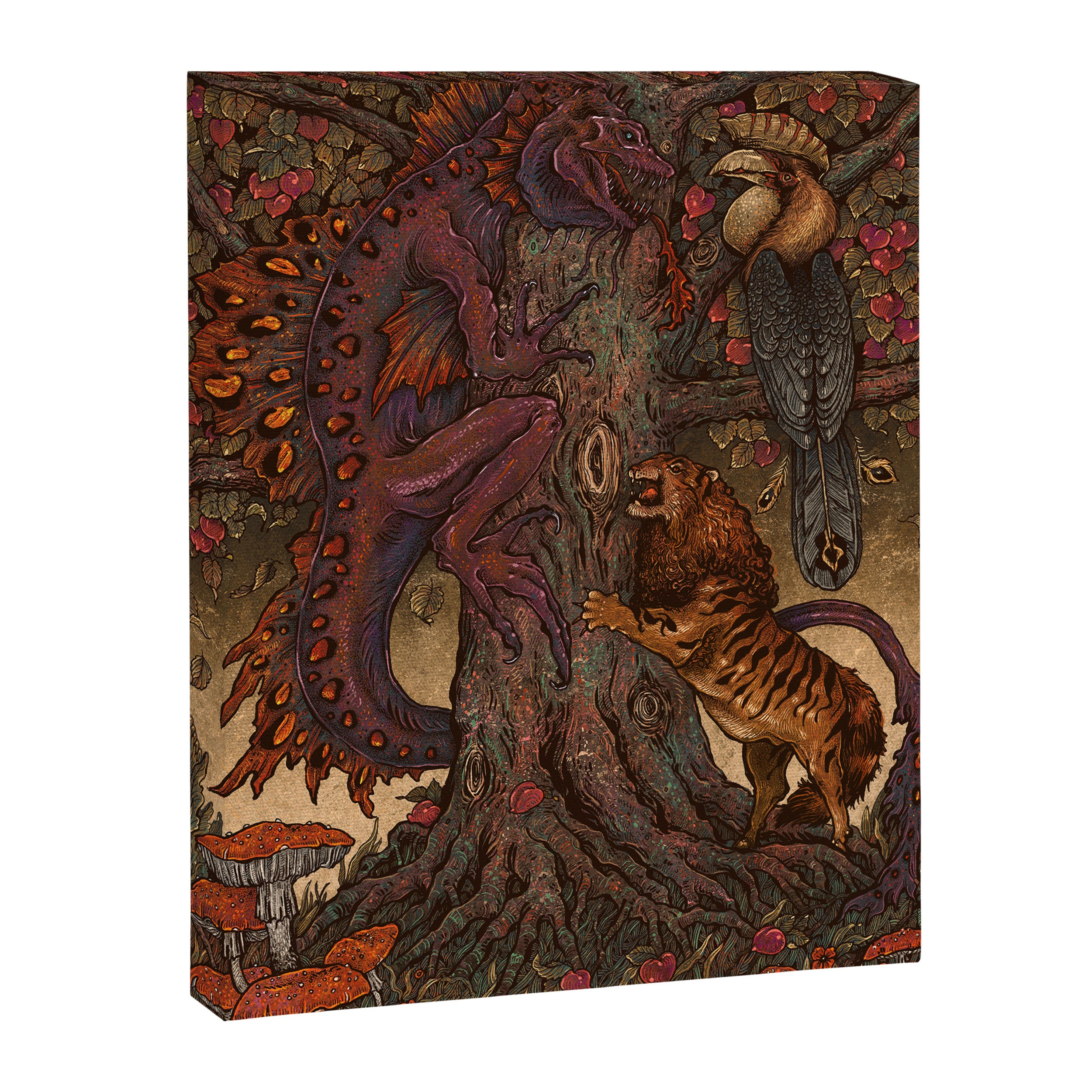 Beware The Jabberwocky Canvas Print Gallery Image 6