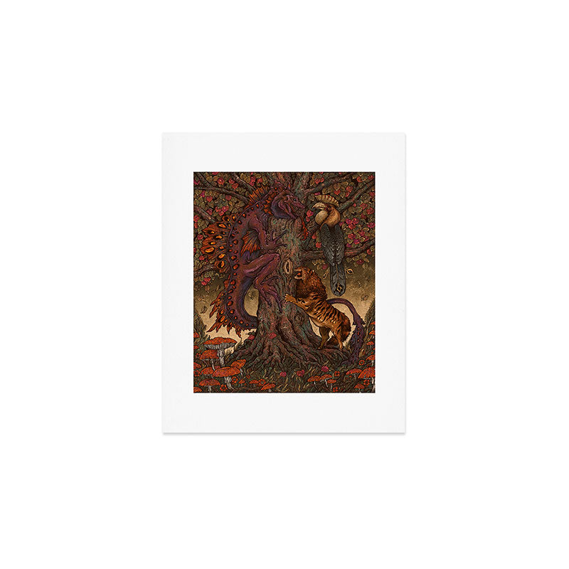 Beware The Jabberwocky Art Print Gallery Image 1