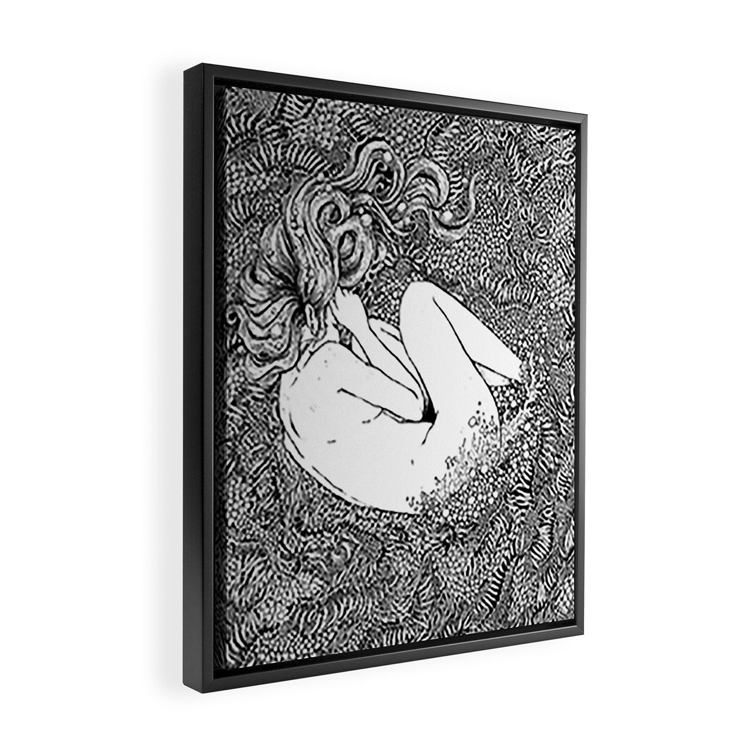 Birth of Venus Framed Canvas Print Gallery Image 2
