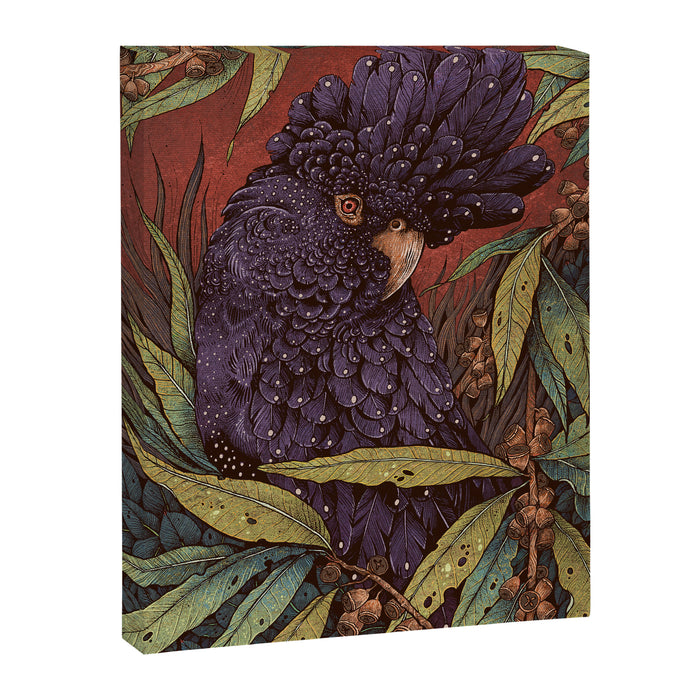 Black Cockatoo Canvas Print Gallery Image 1