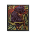 Black Cockatoo Framed Canvas Print Gallery Image 6