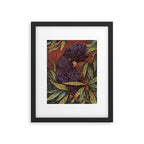 Black Cockatoo Framed Art Print Gallery Image 5