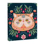 Candied Sugar Skull Kitty Canvas Print Gallery Image 6