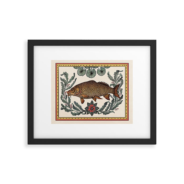 Carp in the Kelp Framed Art Print Gallery Image 1