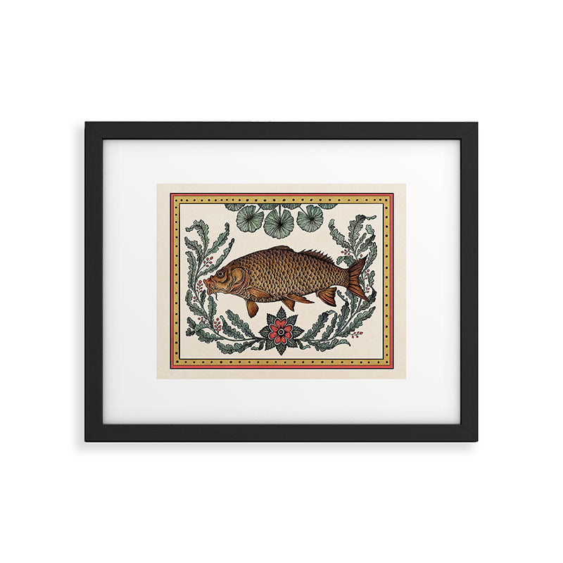 Carp in the Kelp Framed Art Print Gallery Image 5