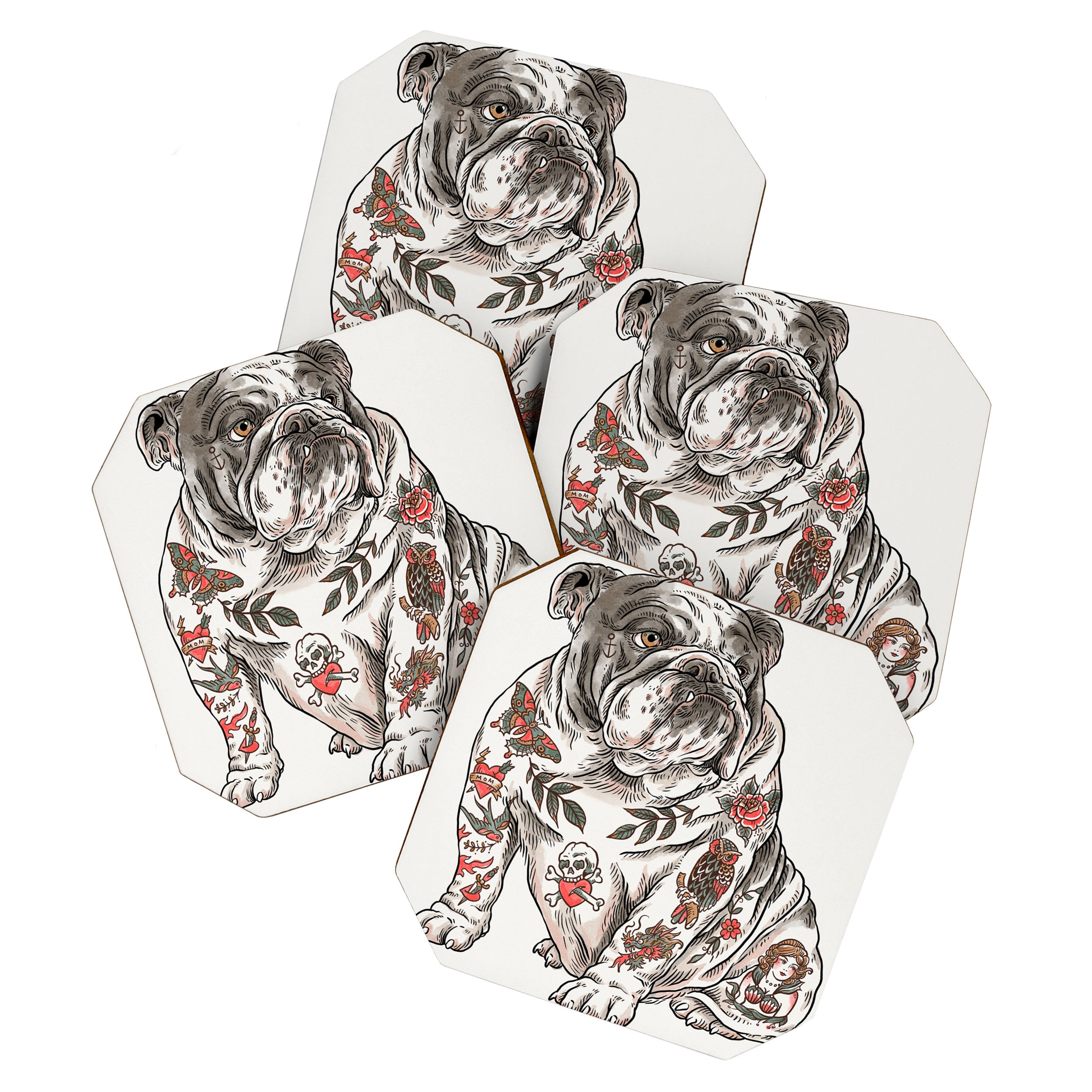 Chubbs the Bulldog Coaster Gallery Image 1