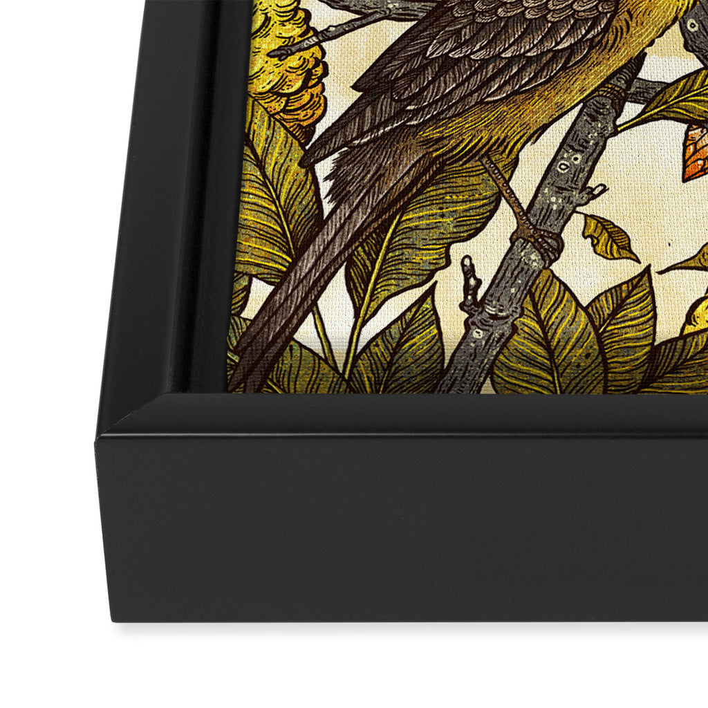 Citrine Framed Canvas Print Gallery Image 3