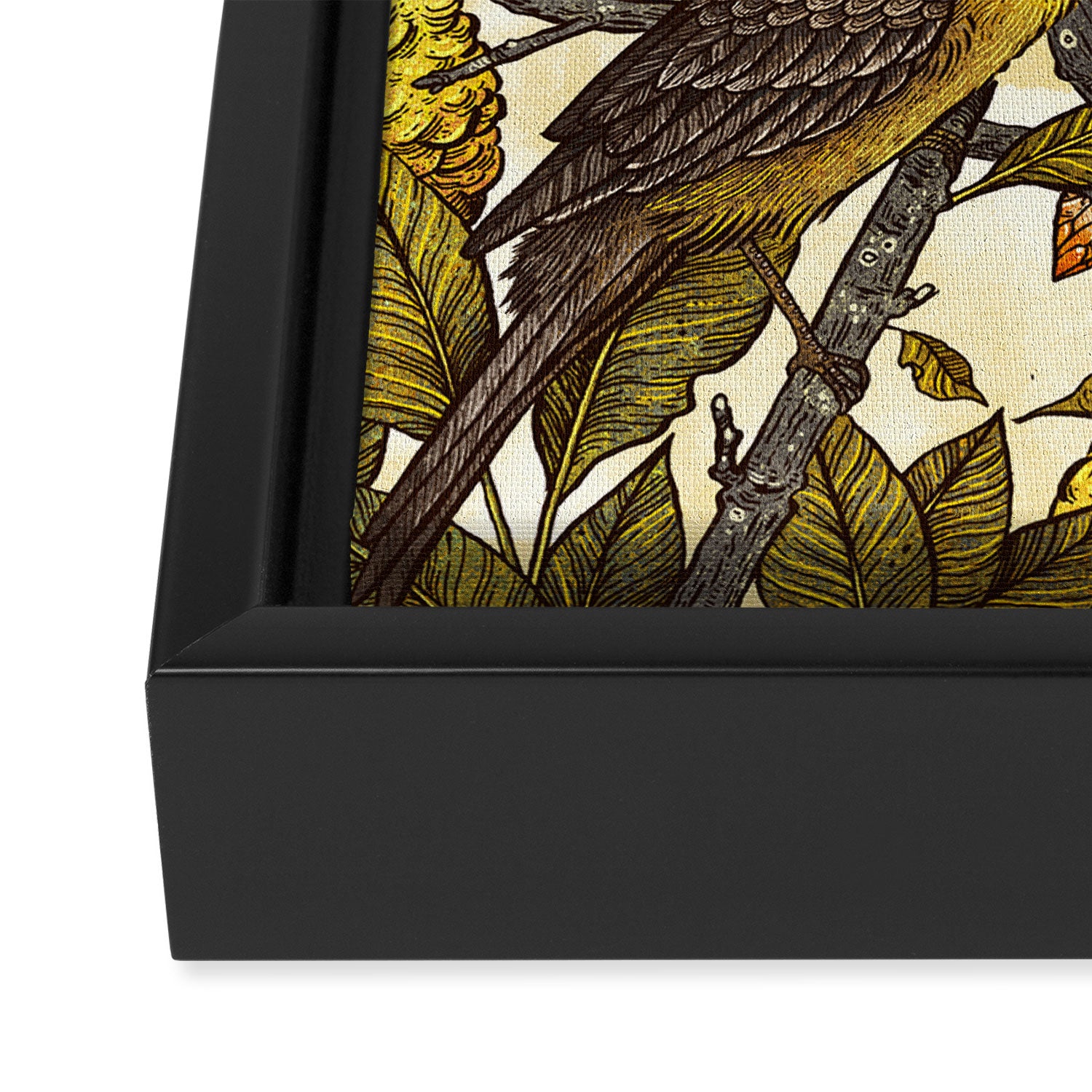 Citrine Framed Canvas Print Gallery Image 3