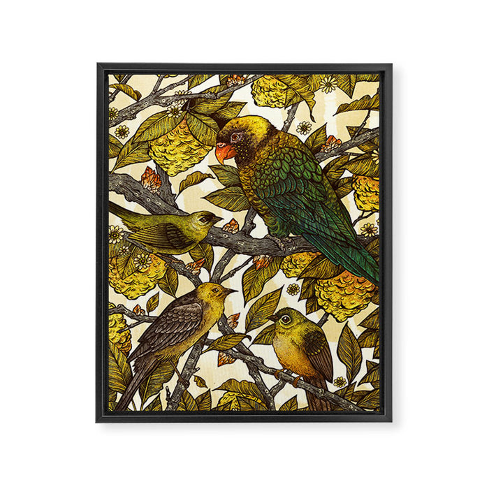 Citrine Framed Canvas Print Gallery Image 1