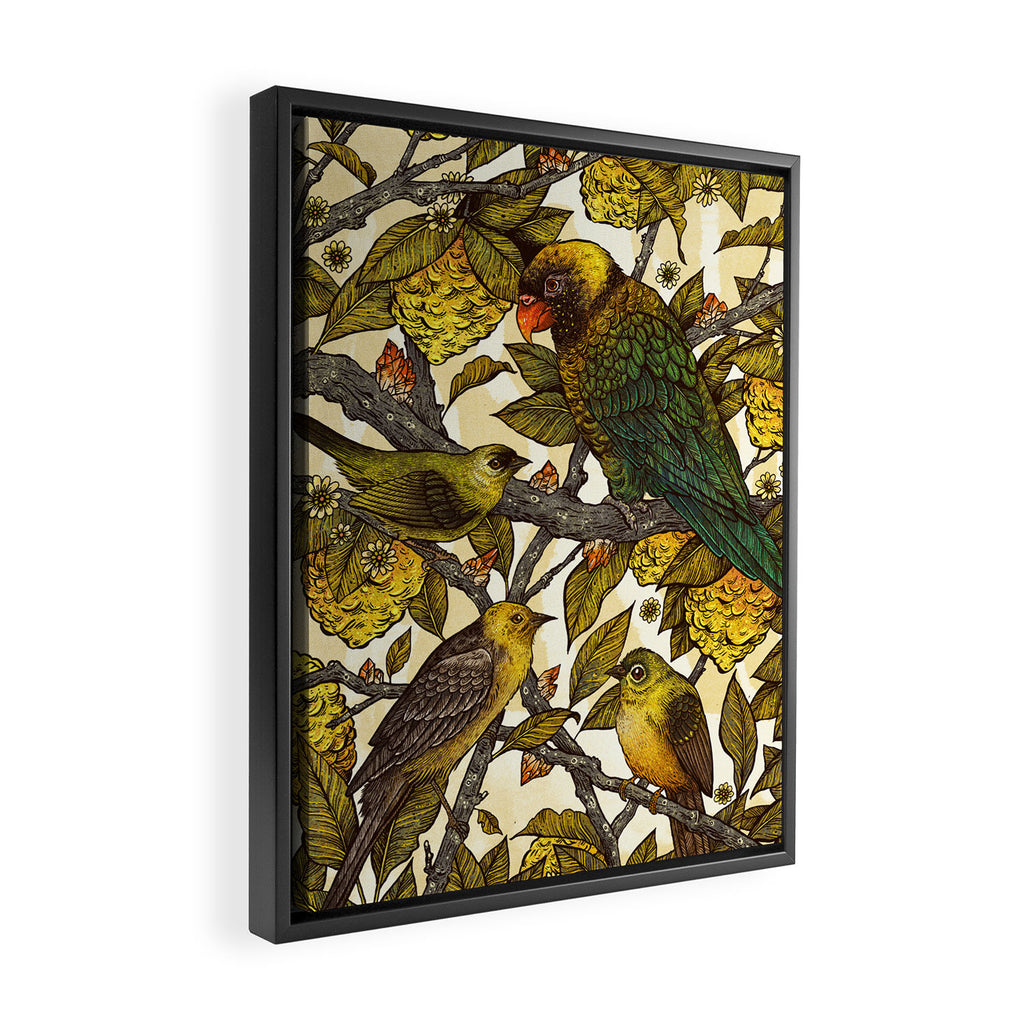 Citrine Framed Canvas Print Gallery Image 2