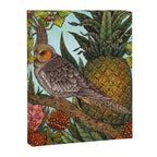 Cockatiel And Pineapple Canvas Print Gallery Image 6