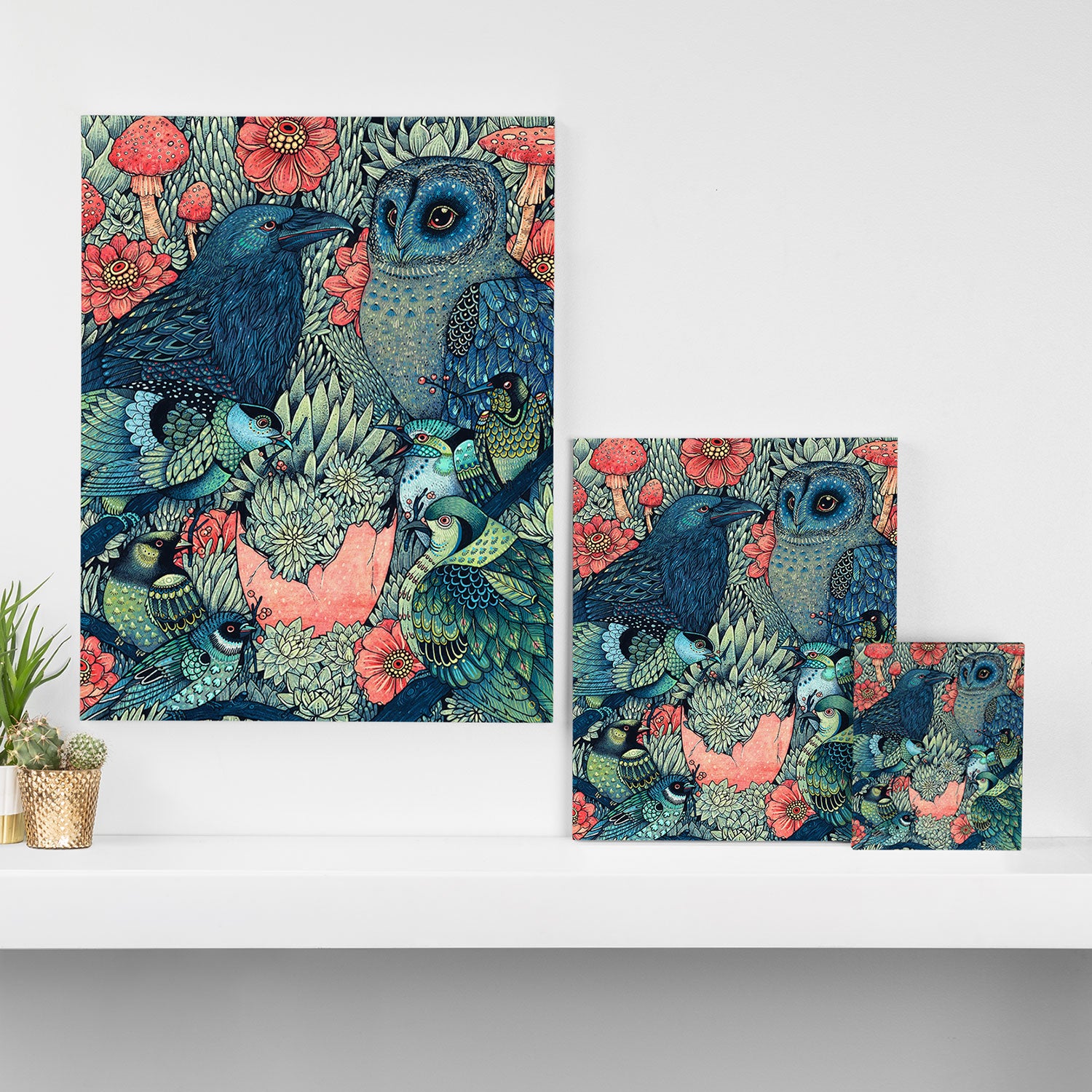Cosmic Egg Canvas Print Gallery Image 3