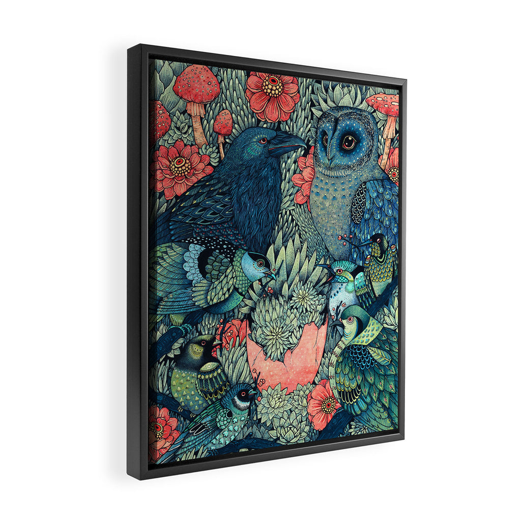 Cosmic Egg Framed Canvas Print Gallery Image 2