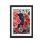 Crow Effigy Framed Art Print Gallery Image 2