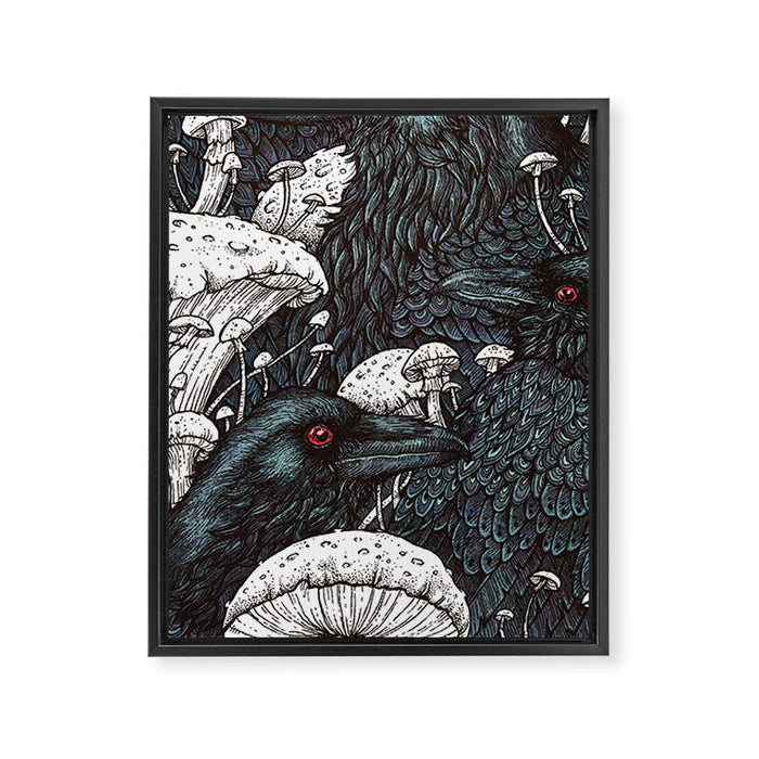 Decay Framed Canvas Print Gallery Image 1