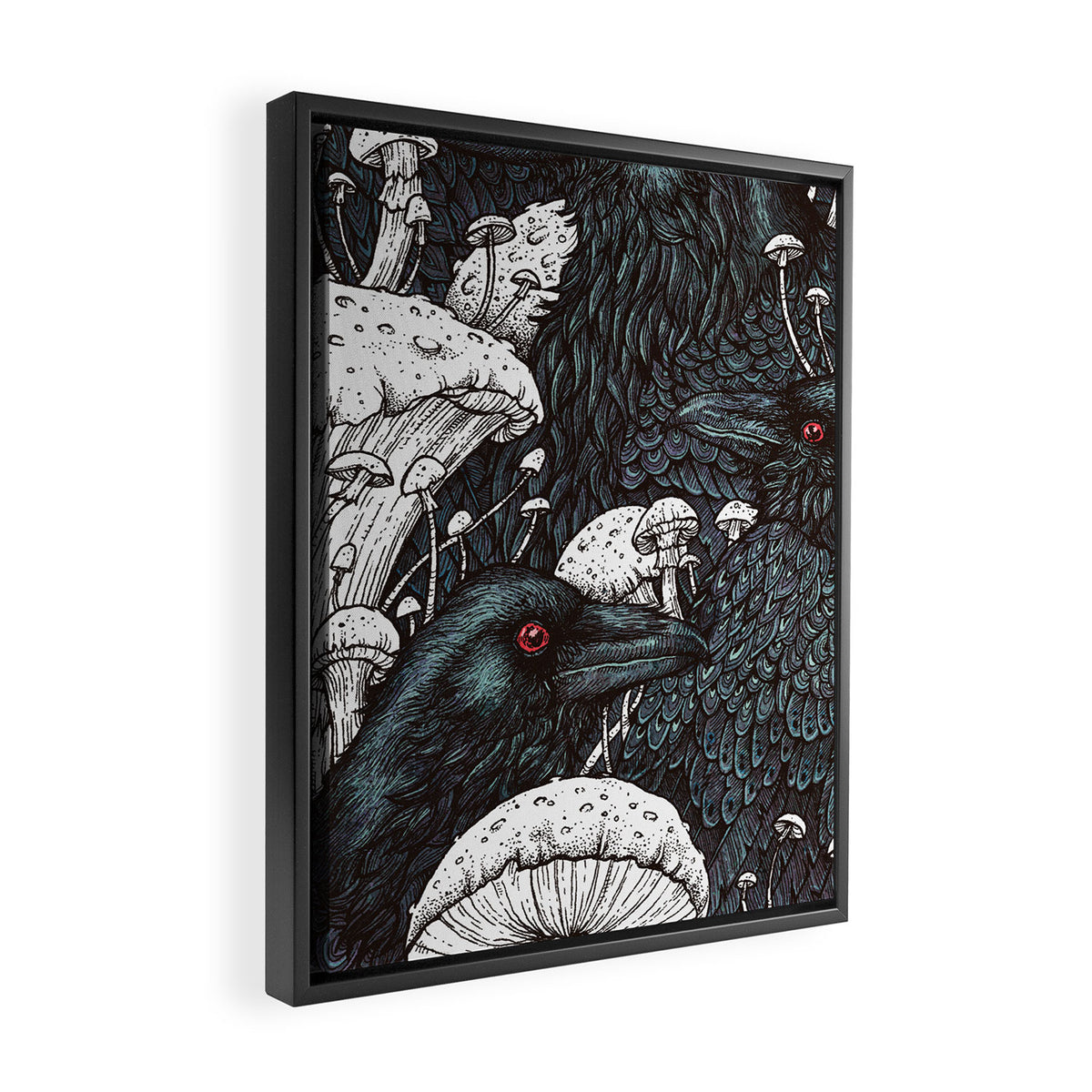 Decay Framed Canvas Print Gallery Image 2