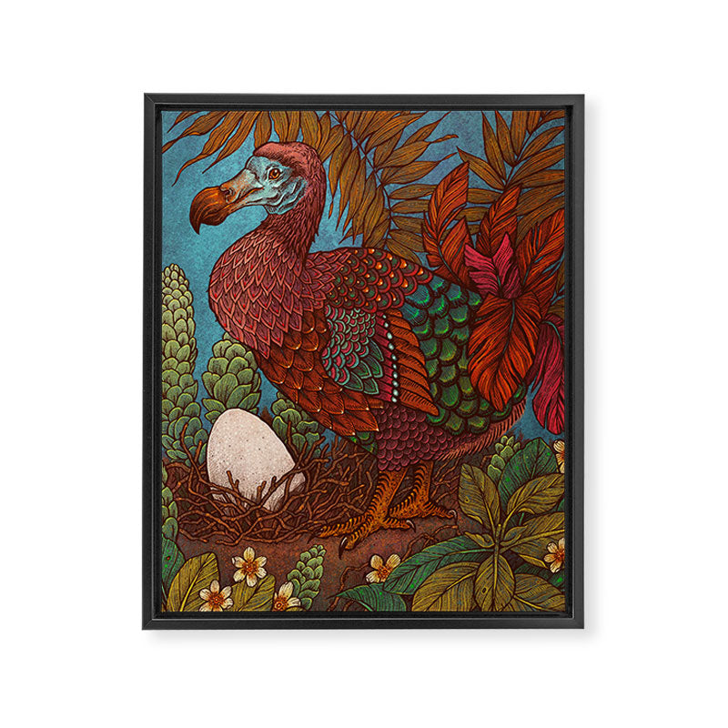 Dodo Framed Canvas Print Gallery Image 6