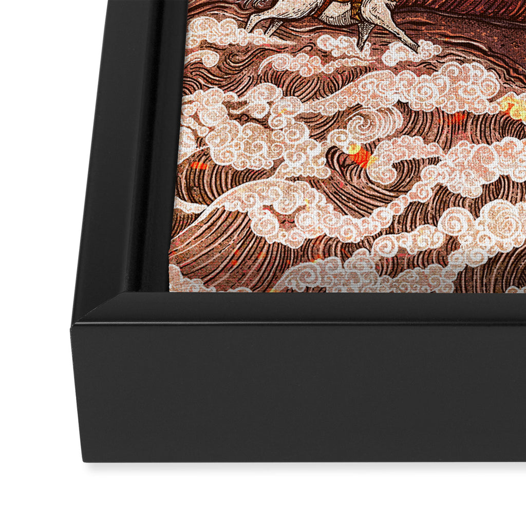 Dragonslayer II Framed Canvas Print Gallery Image 3