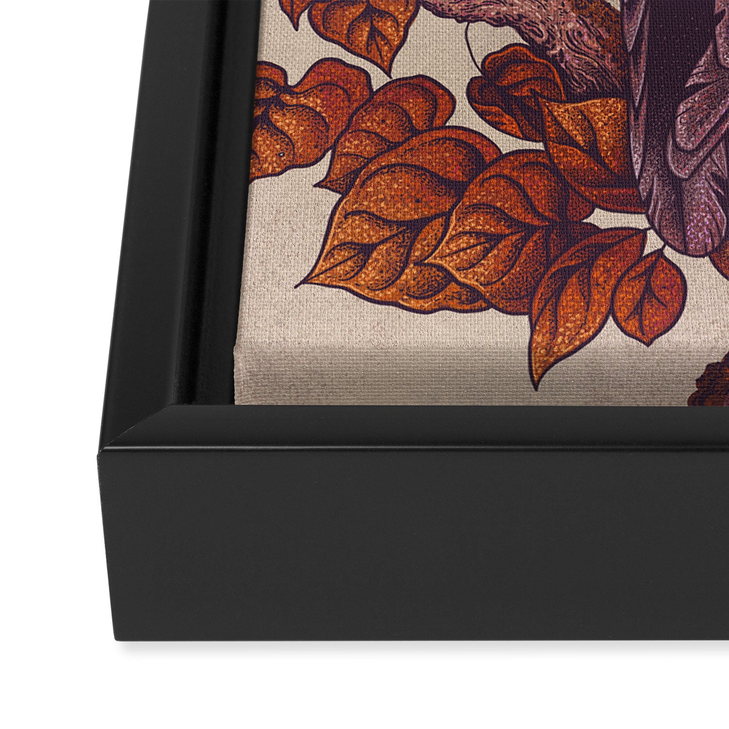 Dusty Dusk Framed Canvas Print Gallery Image 3
