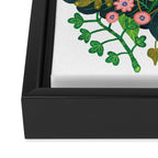 Floral Mom Framed Canvas Print Gallery Image 3