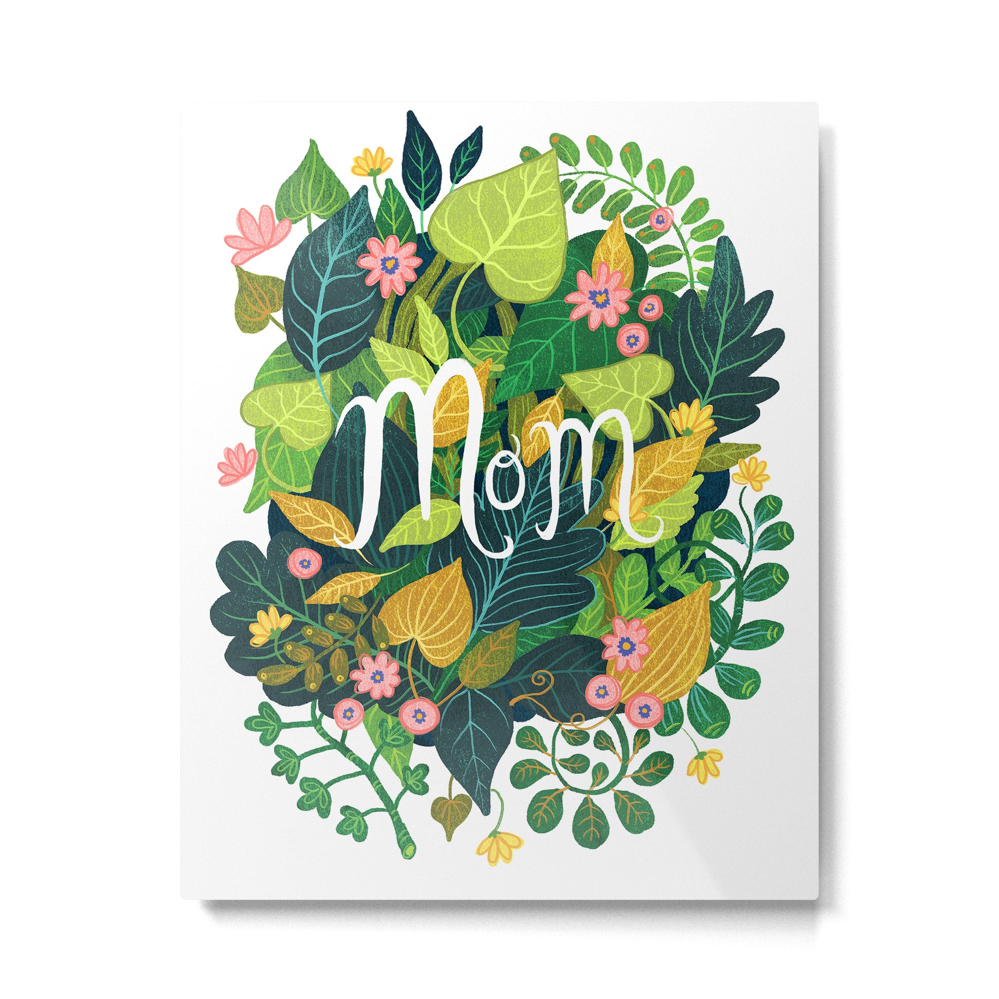 Floral Mom Metal Print Gallery Image 4