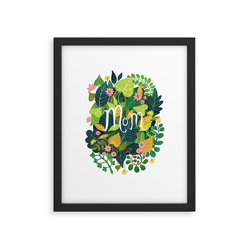 Floral Mom Framed Art Print Gallery Image 5