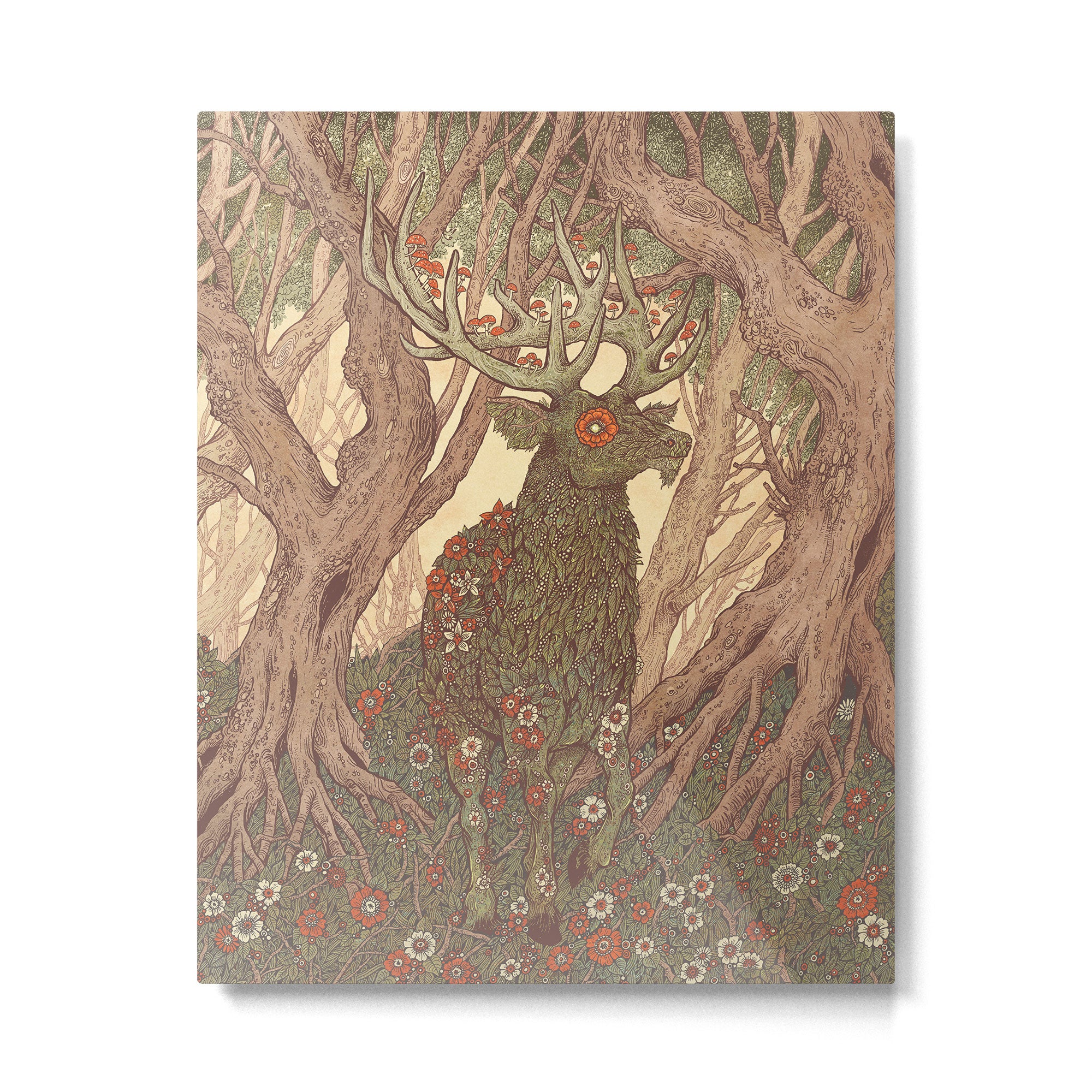 Forest Elemental Metal Print Gallery Image 4