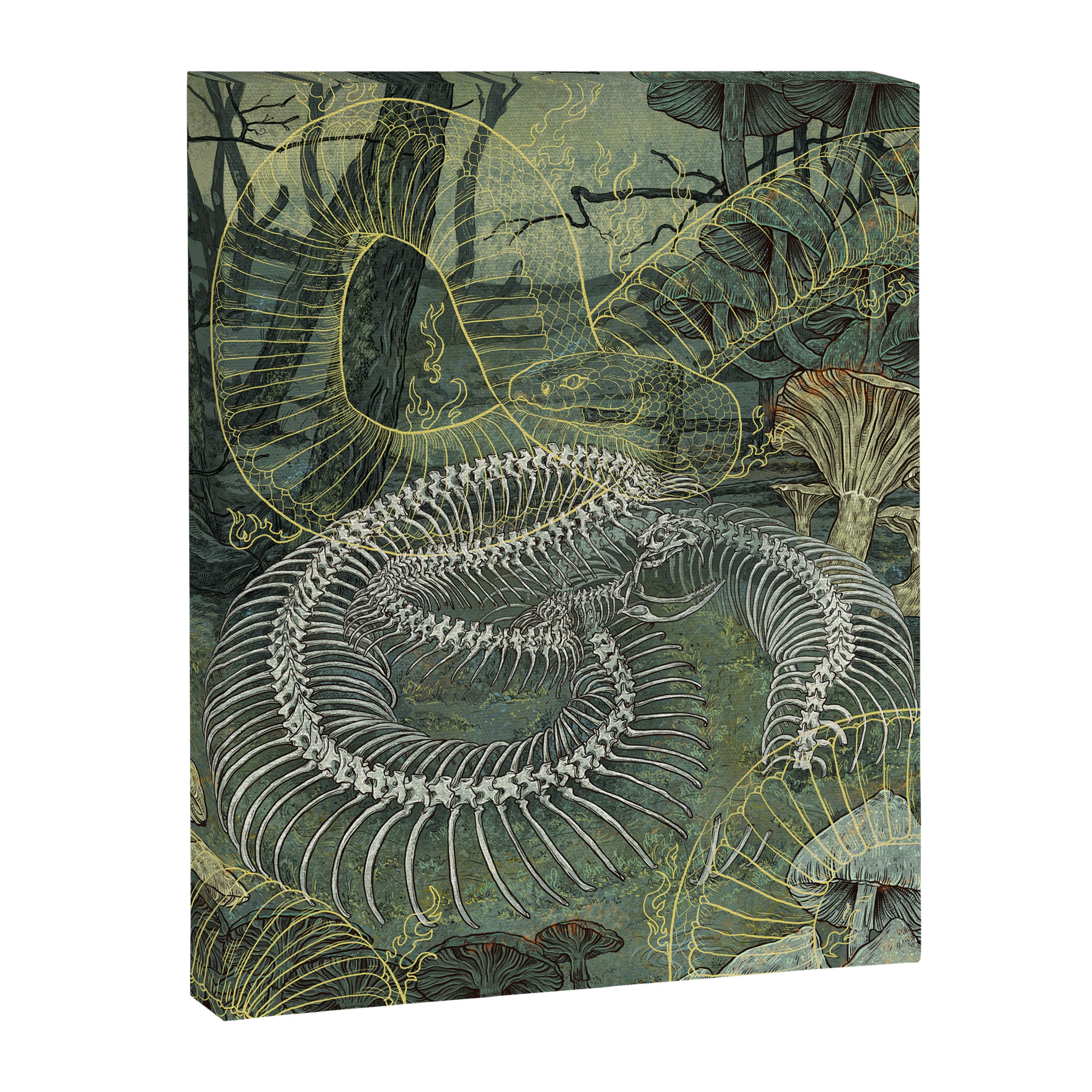 Green Bone Canvas Print Gallery Image 6