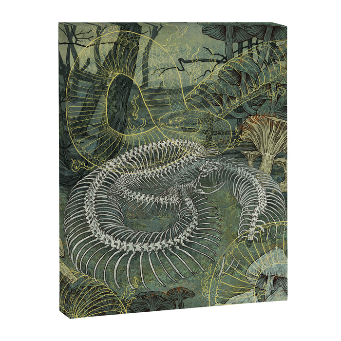 Green Bone Canvas Print Gallery Image 1