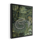 Green Bone Framed Canvas Print Gallery Image 2
