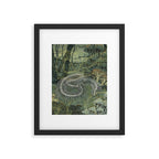 Green Bone Framed Art Print Gallery Image 5