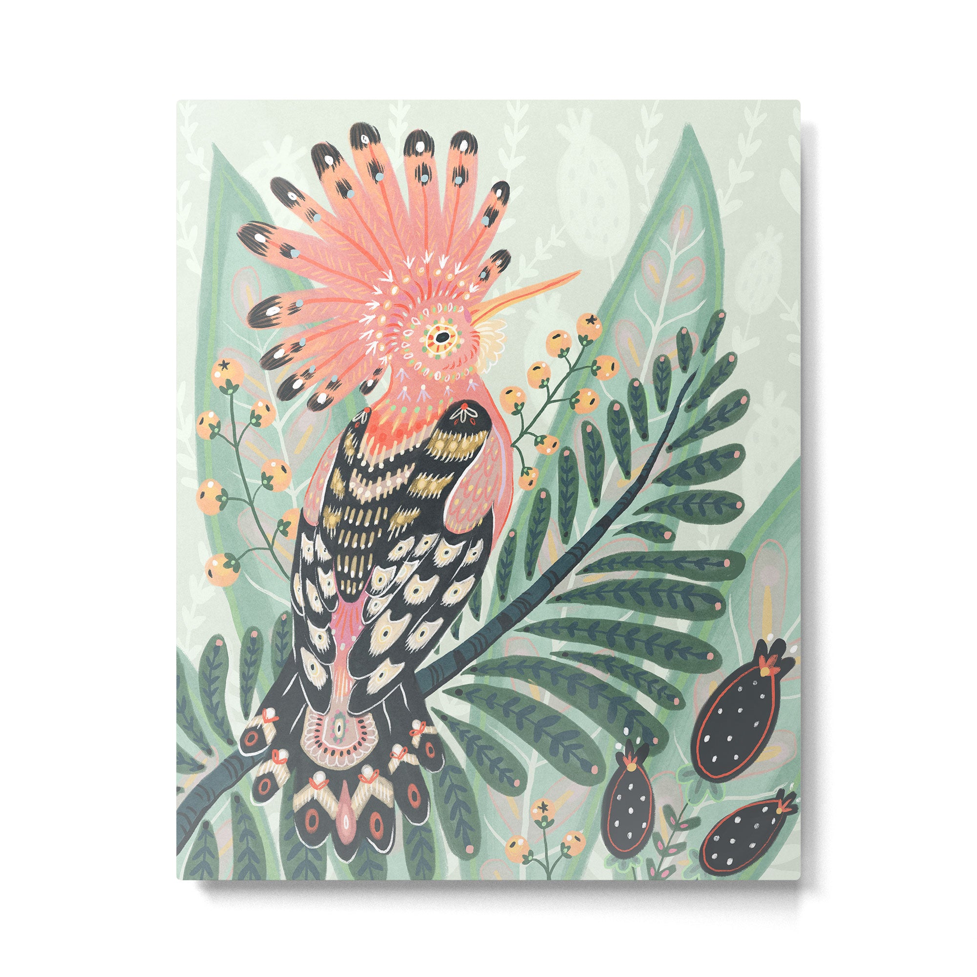 Hoopoe Bird Metal Print Gallery Image 4