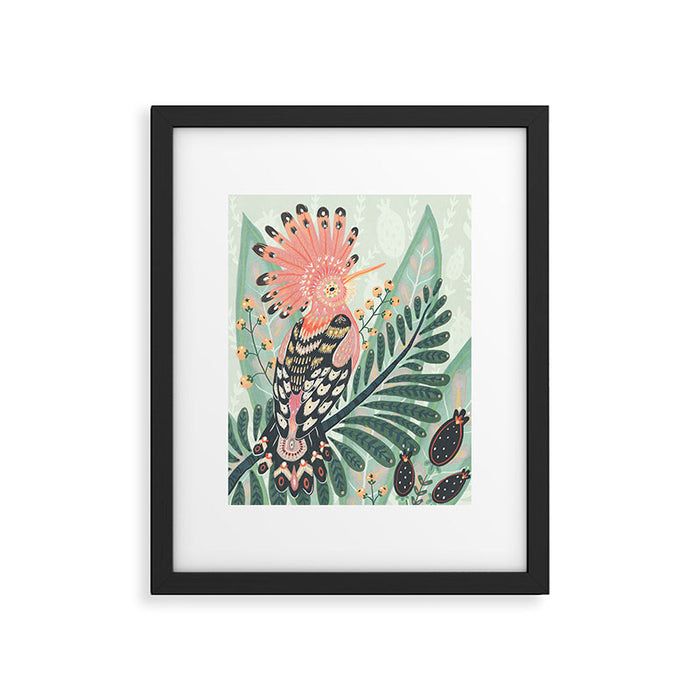 Hoopoe Bird Framed Art Print Gallery Image 1