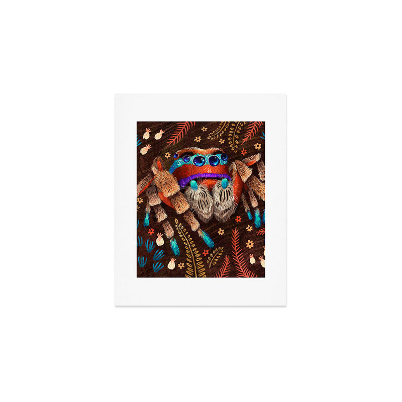 Jumping Spider Art Print Gallery Image 1
