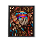 Jumping Spider Framed Canvas Print Gallery Image 8