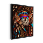 Jumping Spider Framed Canvas Print Gallery Image 2
