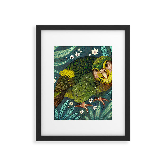 Kakapo Framed Art Print Gallery Image 1