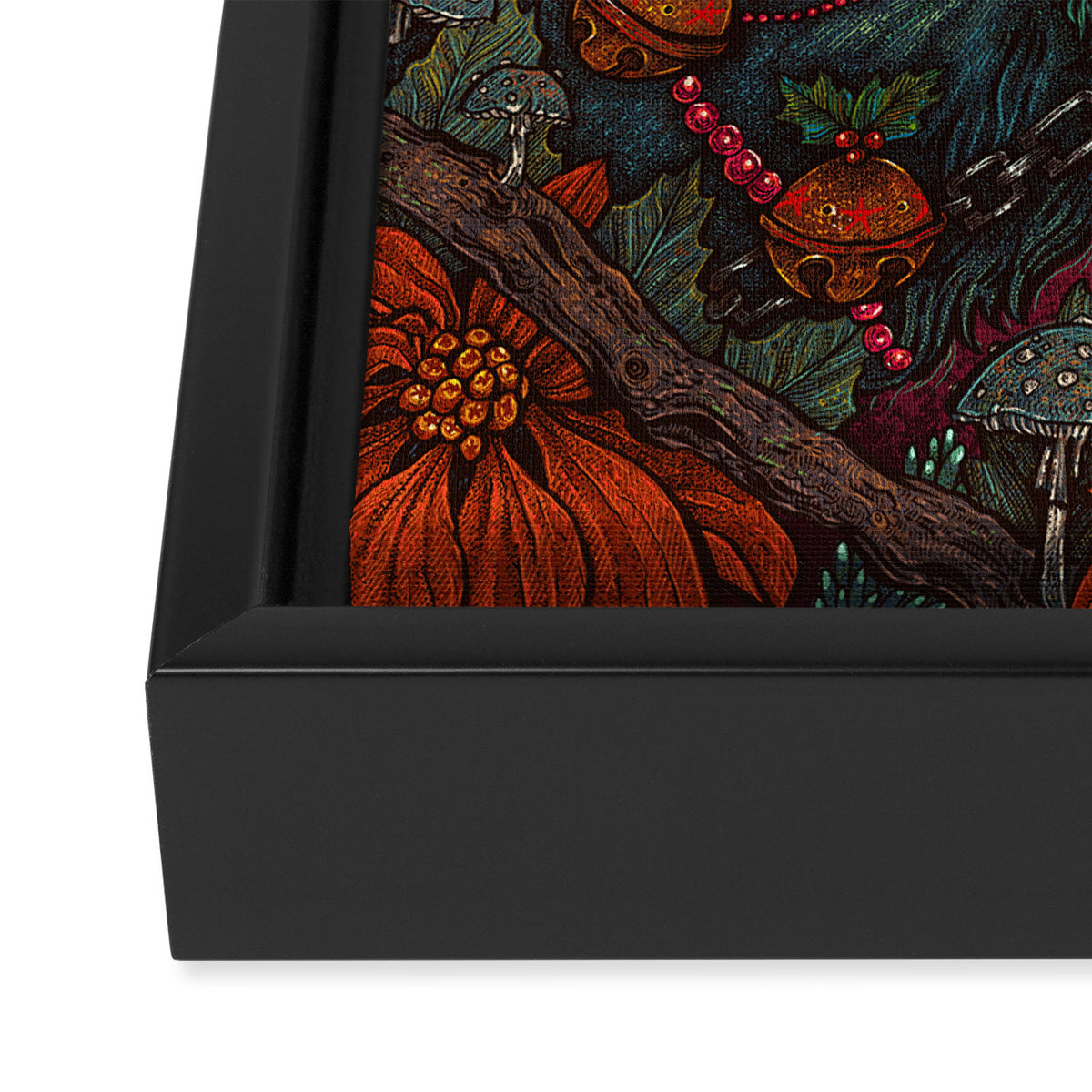 Krampus II Framed Canvas Print Gallery Image 3