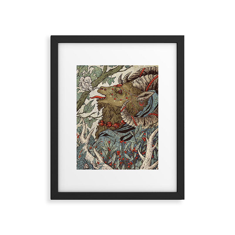 Krampus Framed Art Print Gallery Image 5