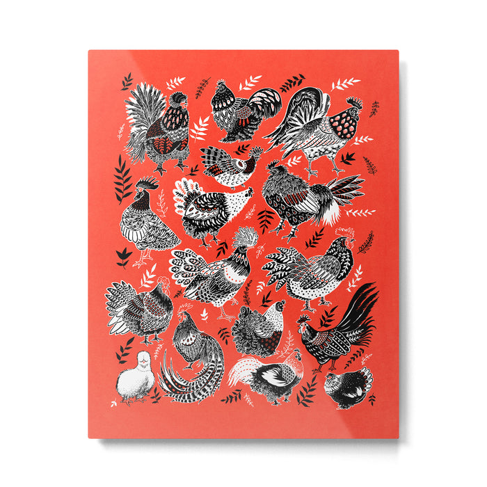 Lil Cluckers Metal Print Gallery Image 1