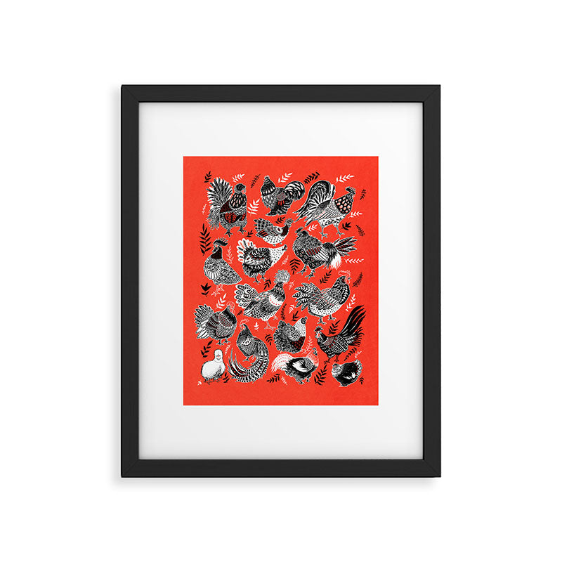 Lil Cluckers Framed Art Print Gallery Image 5